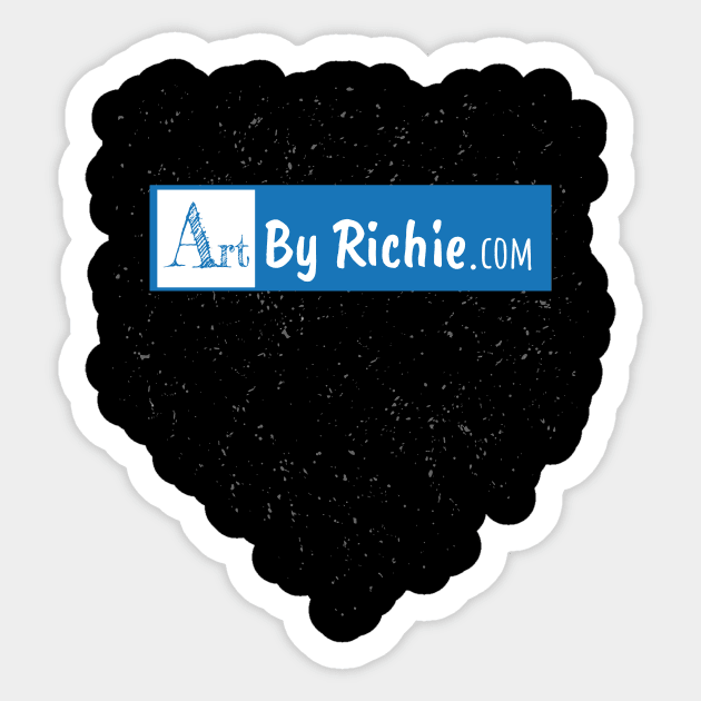 Art By Richie Sticker by Richardramirez82